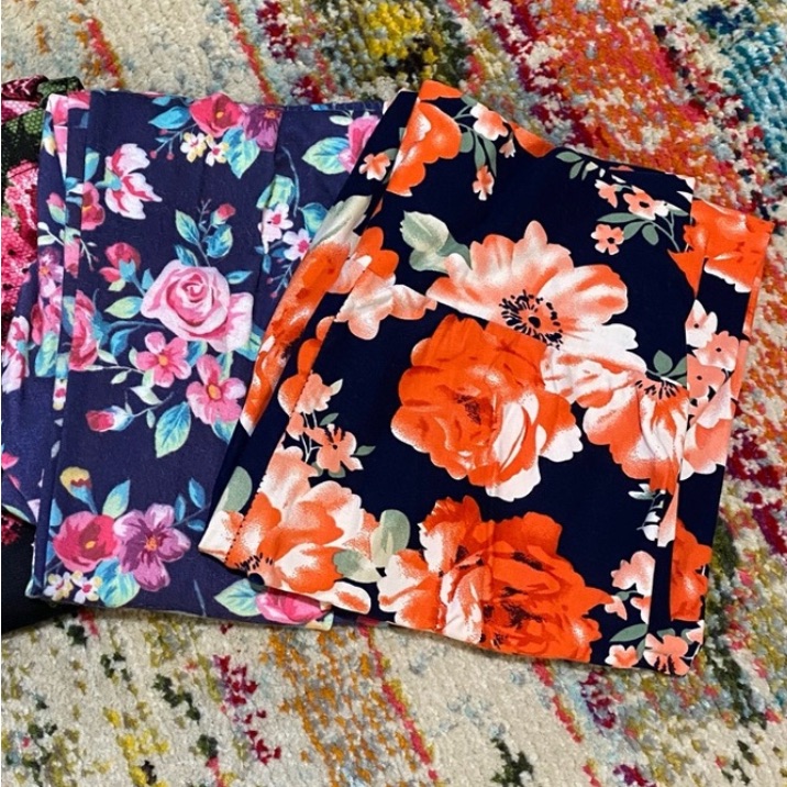 Floral Leggings (2 Pairs)
